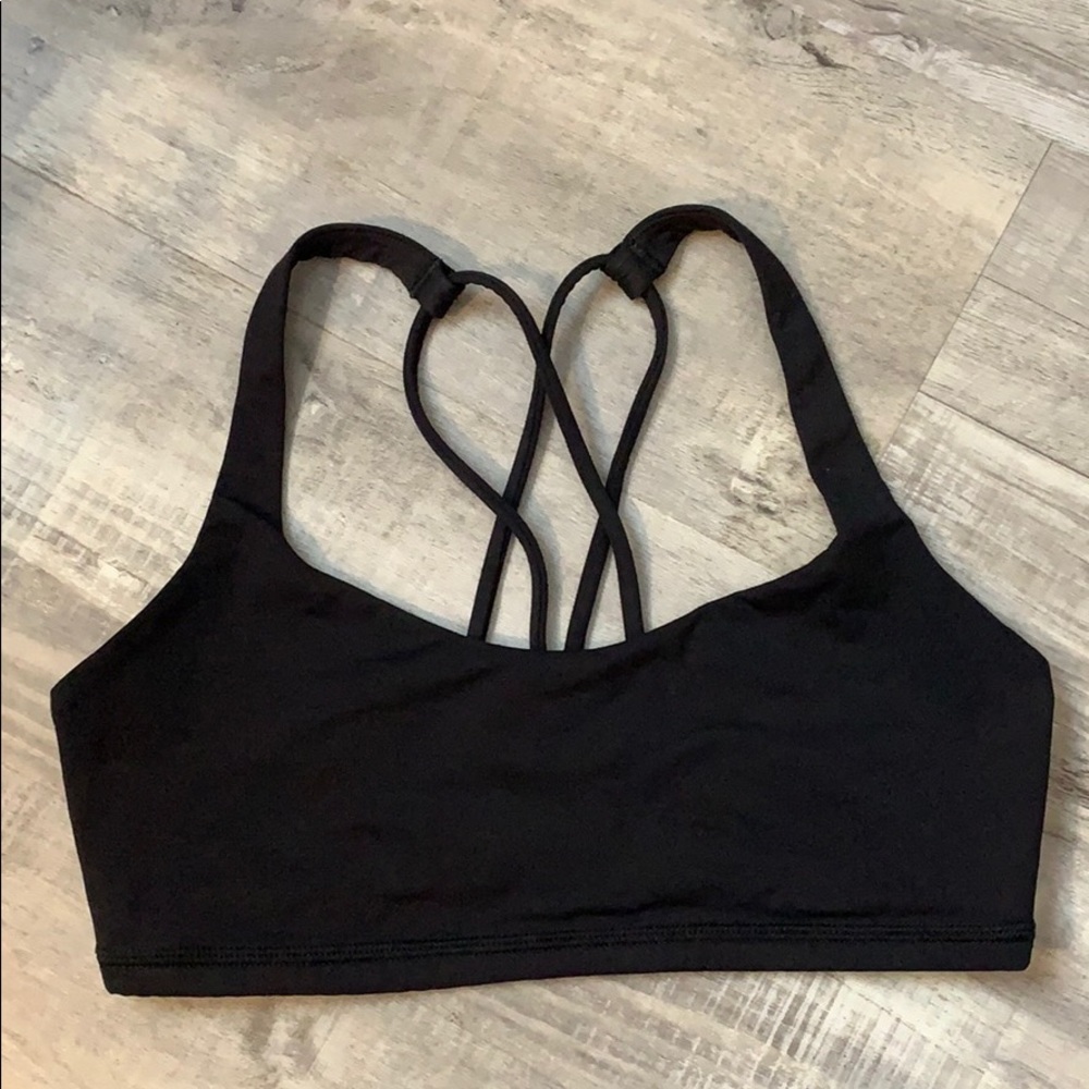 Black Lululemon Sports Bra